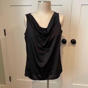 Lyssé Black Sleeveless Top